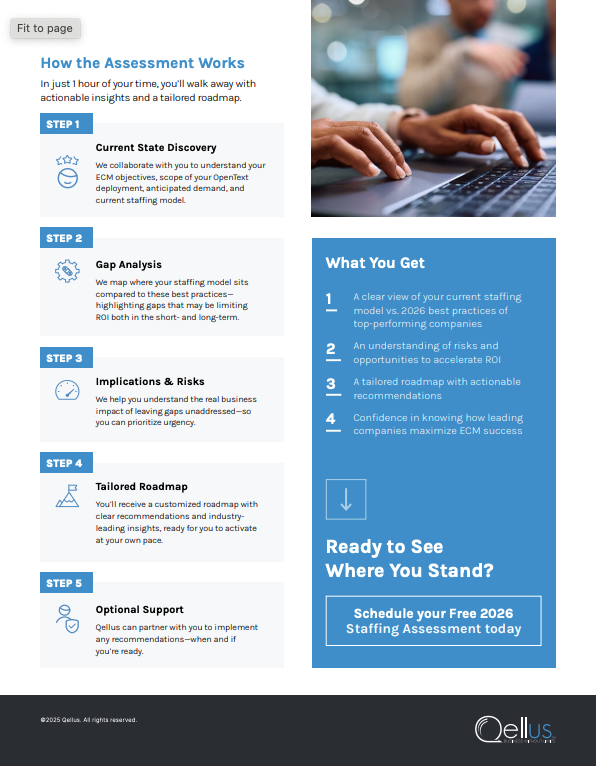 How top companies staff Extended ECM to unlock faster ROI and long-term success 2