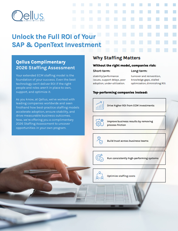 How top companies staff Extended ECM to unlock faster ROI and long-term success