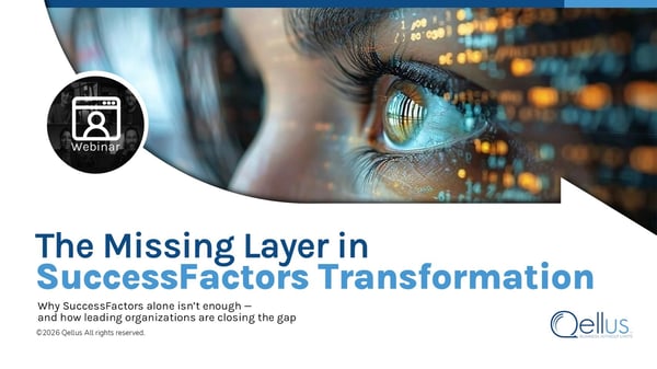 The Missing Layer in SuccessFactors Transformation