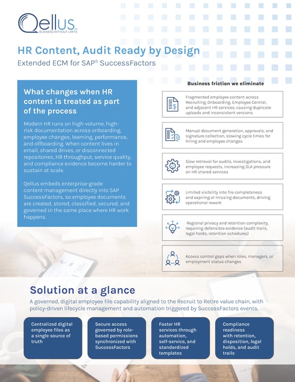 Extended ECM for SAP SuccessFactors